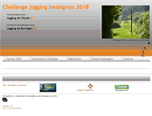 Tablet Screenshot of challengehesbignon.be